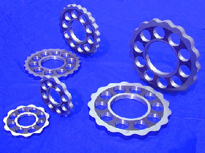 Swing plate and the gear wheel of the speed reducer of the gear reducer